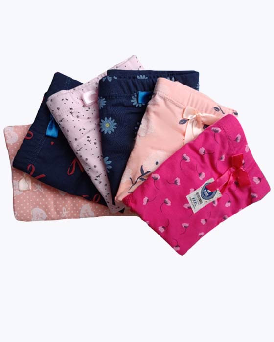 شورت زنانه اسلیپ کمر پهن طرحدار BAHMAN POUSHAK